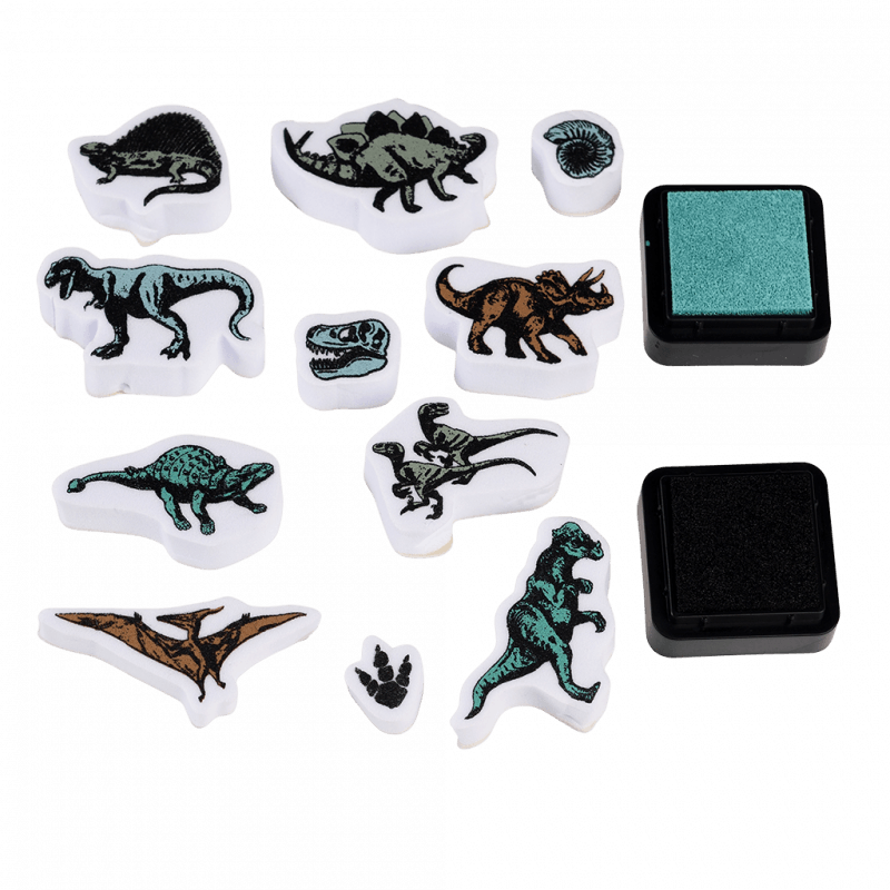 Rex London Set of Mini Stamps (Prehistoric Land)