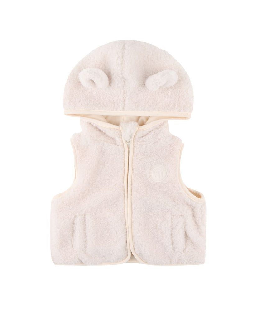 KYND Baby Sherpa Vest (Oat) - Baby