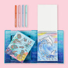 Tiger Tribe Shimmer Colouring Set (Sea Life)