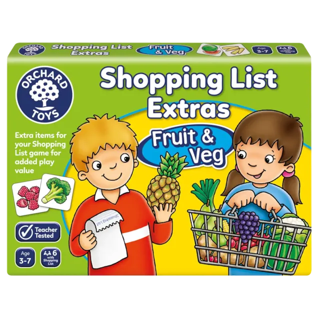 Orchard Toys Shopping List Game Booster Pack (Fruit & Veg)