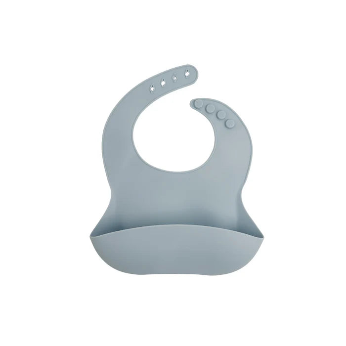 Petite Eats Silicone Baby Bib (Breeze Large)