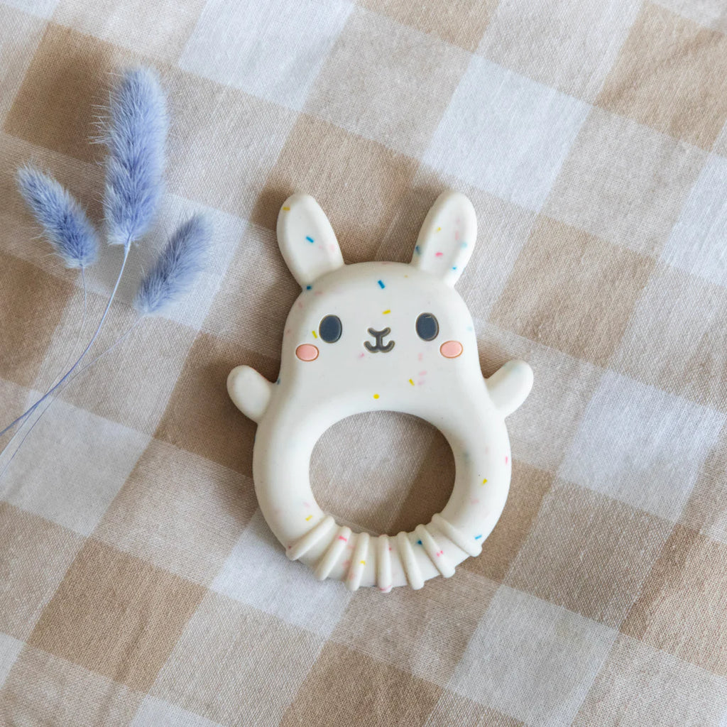 Tiger Tribe Silicone Bunny Teether