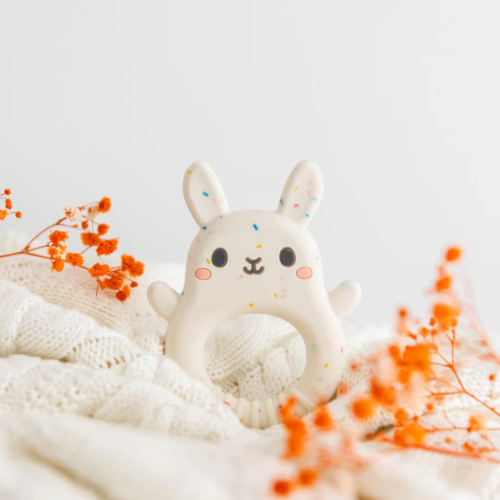 Tiger Tribe Silicone Bunny Teether