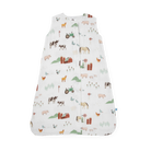 Little Unicorn Muslin Sleeping Bag (Farmyard)