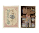 Maileg Sleepy-Wakey Baby Mouse in Box (Rose)