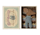 Maileg Sleepy-Wakey Baby Mouse in Box (Blue)
