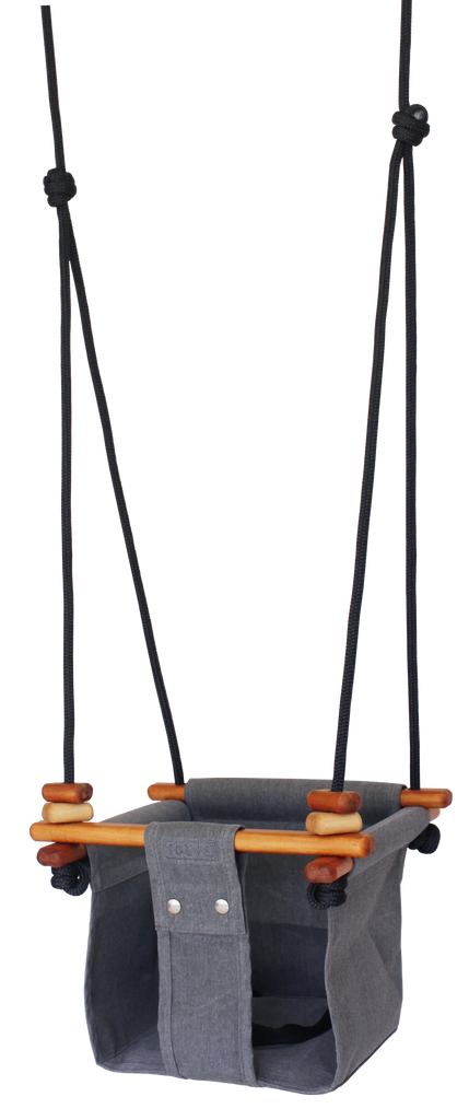 Solvej Baby Toddler Swing (Smokey Grey)