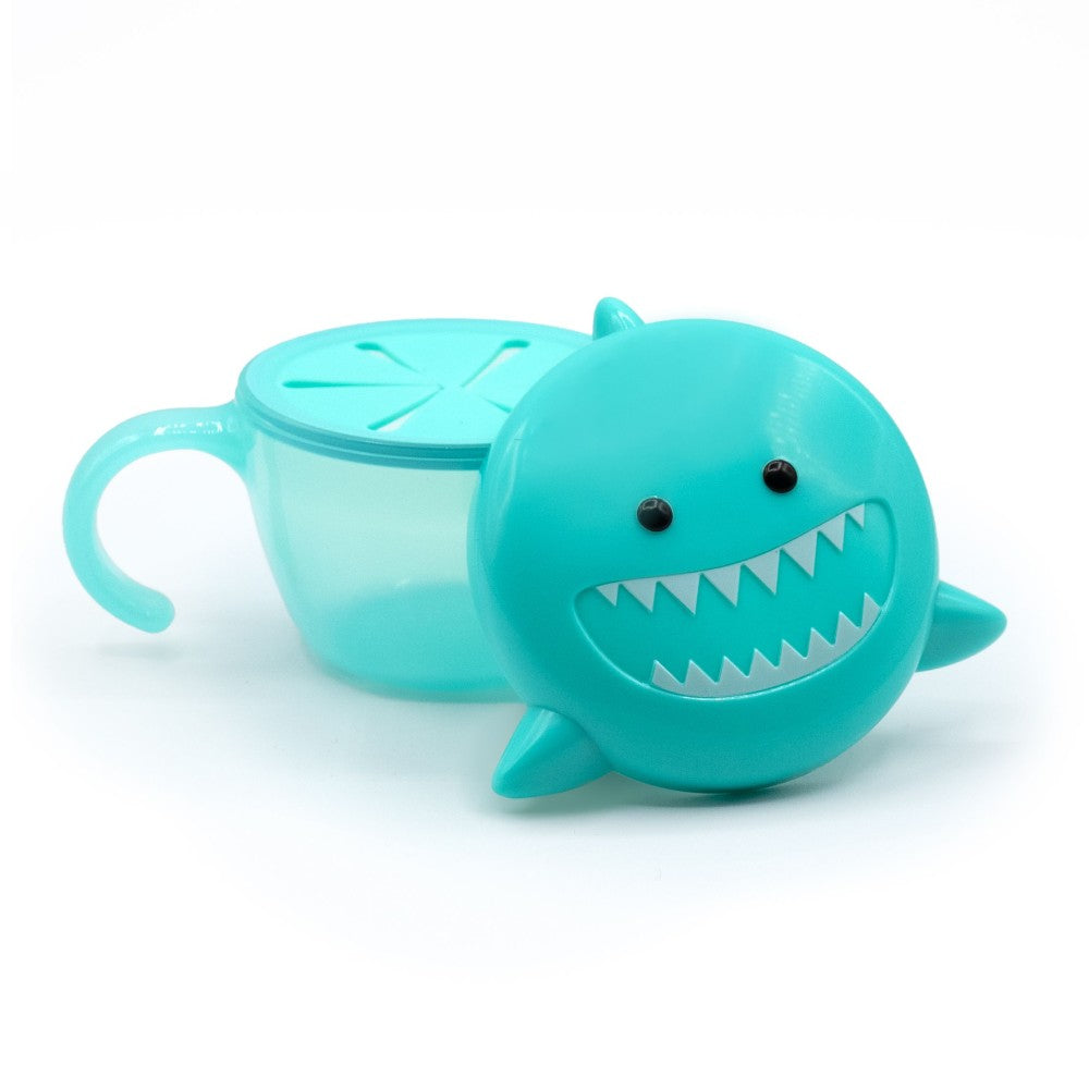 Melii Snack Container with Finger Trap (Shark)