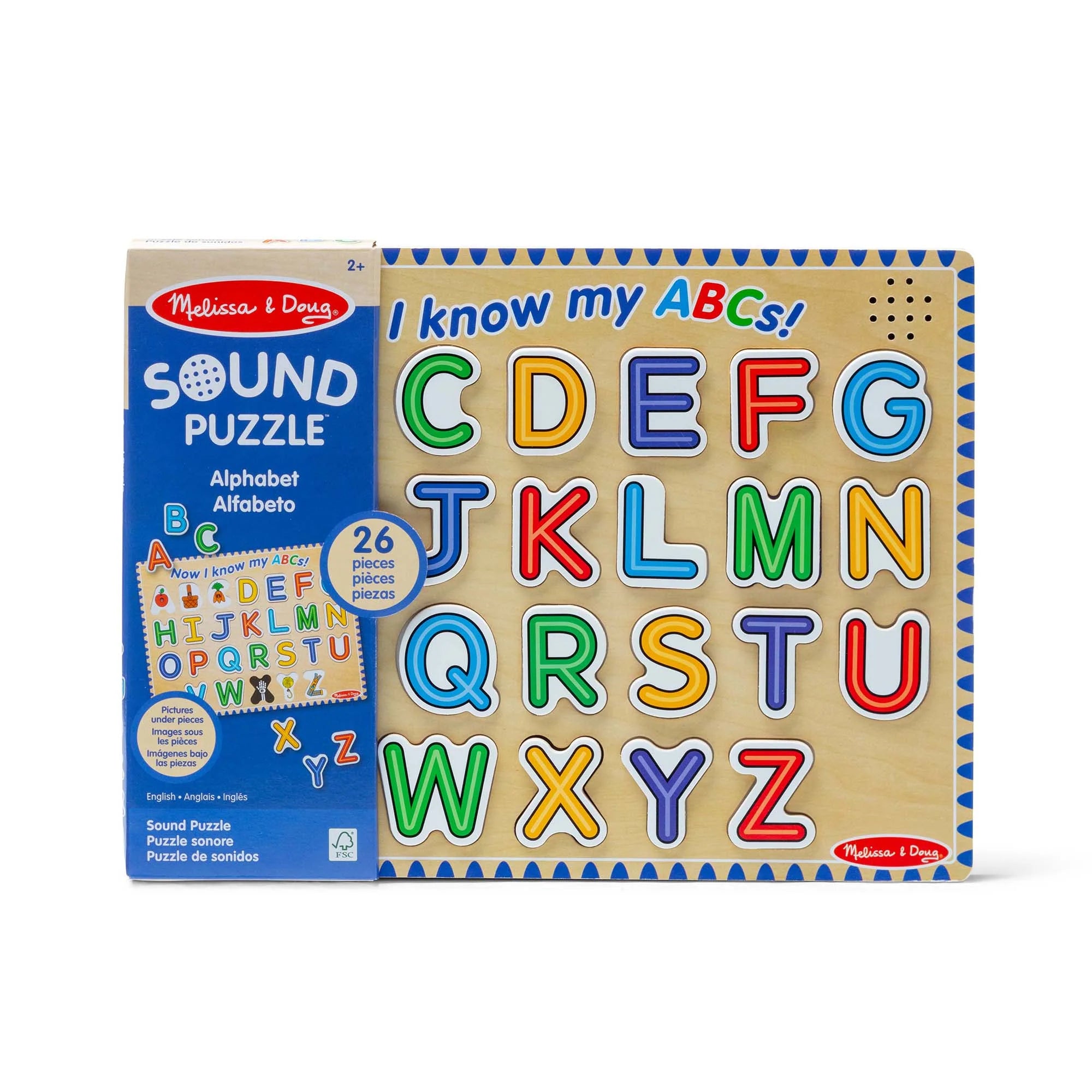 Melissa & Doug Sound Puzzle (Alphabet)