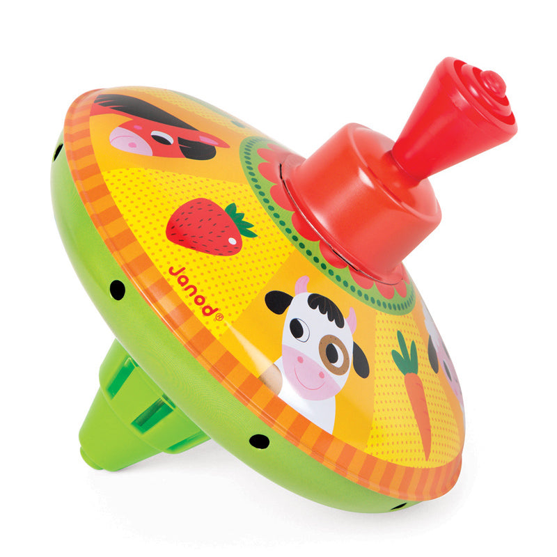 Janod Farm Spinning Top