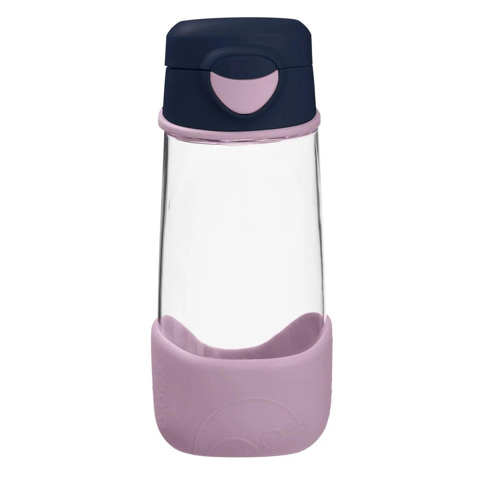 b.box Sport Spout Drink Bottle 450ml (Indigo Rose)