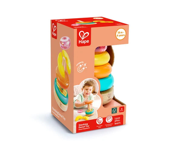Hape Stacking Donut Toy
