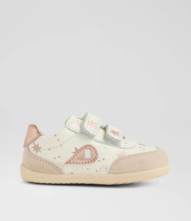 Bobux Step Up Champ Trainer (Chalk-Rose Gold)
