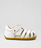 Bobux Step Up Cross Jump Sandal (White)