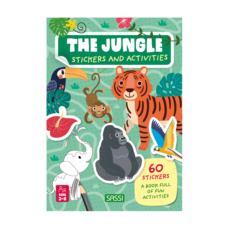 Sassi Stickers & Activities Book (The Jungle)