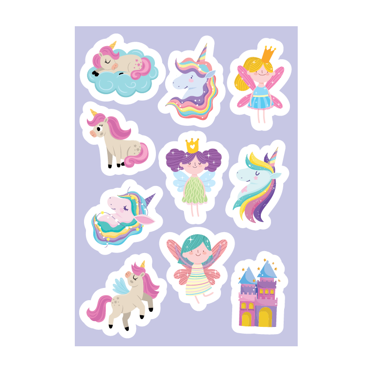 Sassi Stickers & Activities Book (Unicorns)