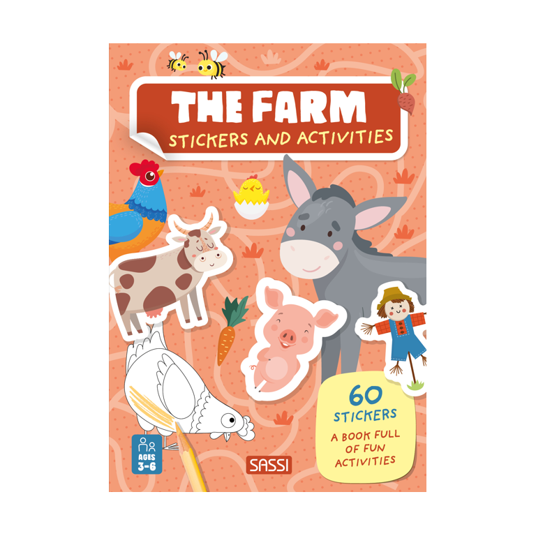 Sassi Stickers & Activities Book (The Farm)