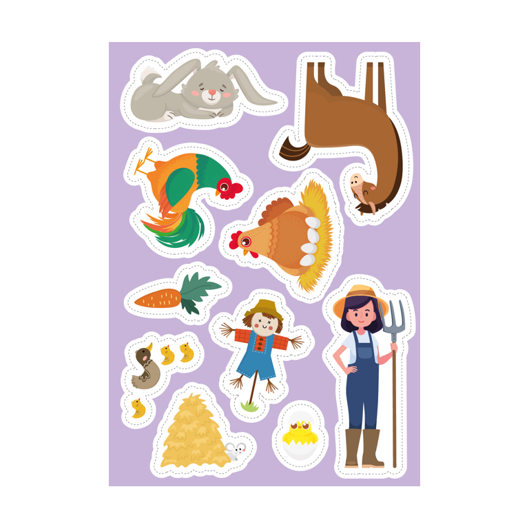 Sassi Stickers & Activities Book (The Farm)