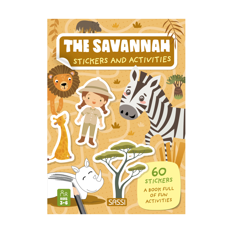 Sassi Stickers & Activities Book (The Savannah)