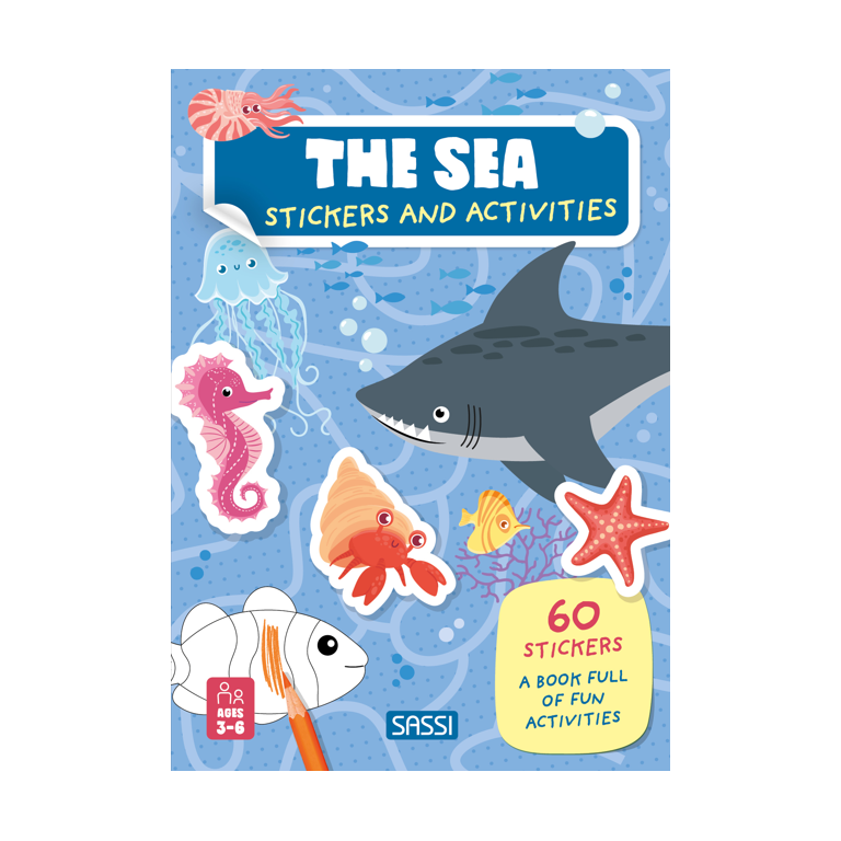Sassi Stickers & Activities Book (The Sea)