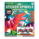 Mudpuppy Sticker Sparkle Poster Activity Kit (Dinosaur Land)