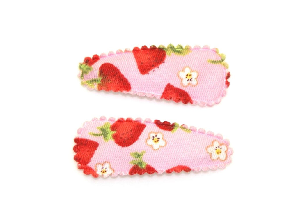 Goody Gumdrops Strawberry Small Snap Clips (Pink)