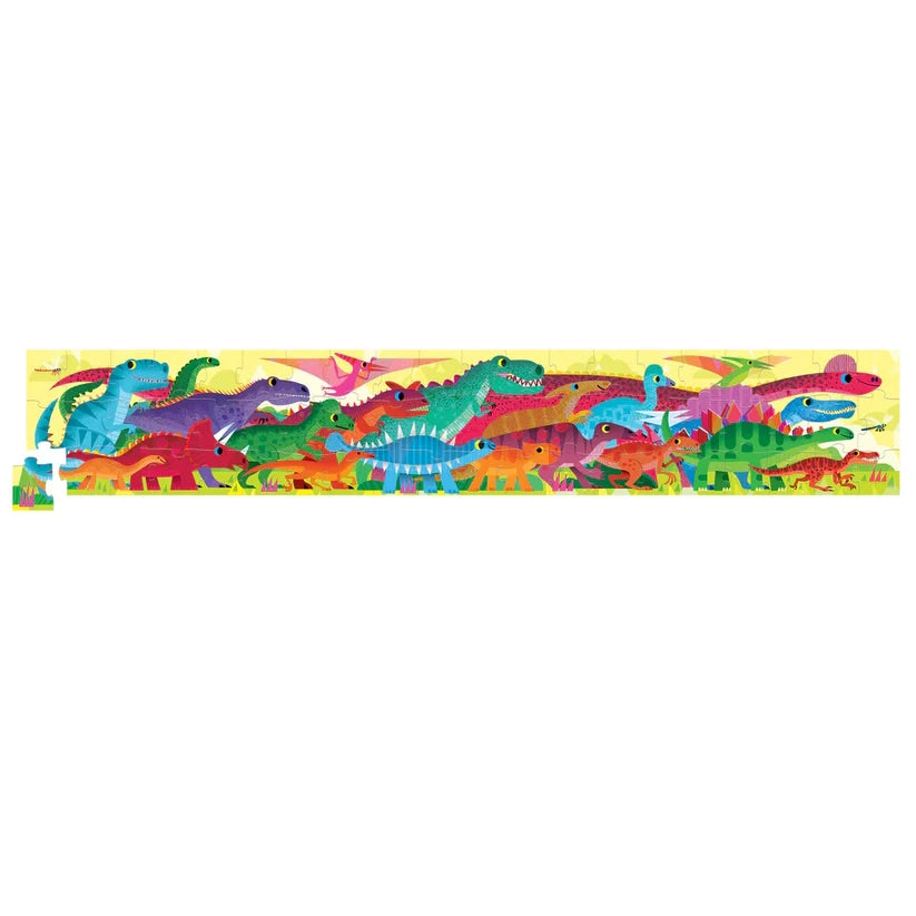 Crocodile Creek 60pc Super Duper Long Floor Puzzle (Dinosaur)