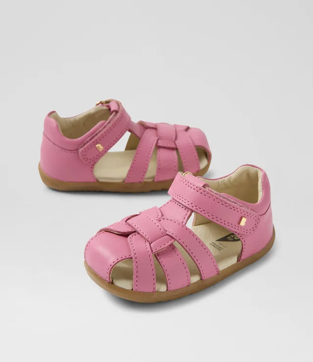 Bobux Step Up Skip Twist Sandal (Cashmere Rose)