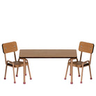 Maileg Table and Chair Set Mouse (Dark Powder)
