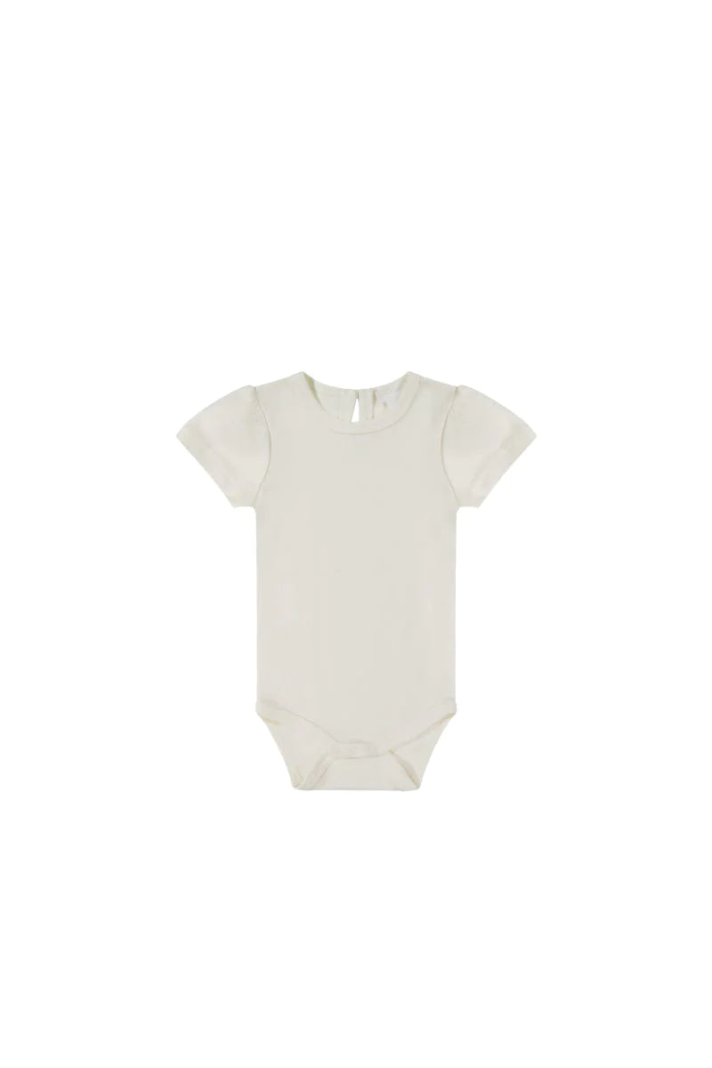Jamie Kay Pima Cotton Tasha S/S Bodysuit (Milk)
