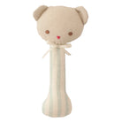 Alimrose Ted Stick Rattle (Sage Stripe)