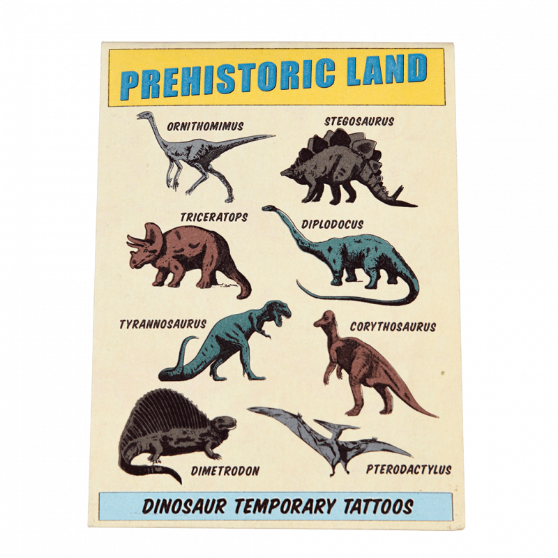 Rex London Temporary Tattoos (Prehistoric Land)