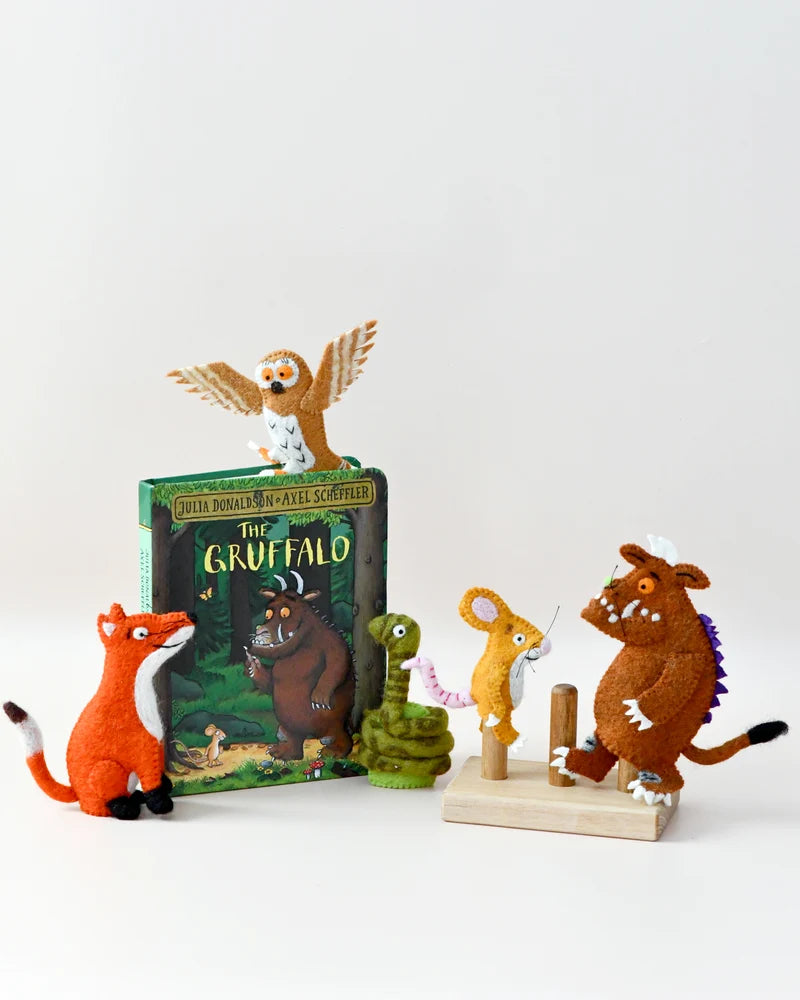 Tara Treasures Felt The Gruffalo Finger Puppets Set