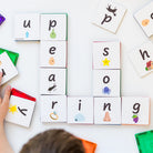 TileTek Magnetic Tiles 40pc Tile Toppers (Lowercase Alphabet Pack)