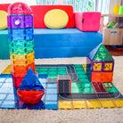 TileTek Magnetic Tiles 40pc Tile Toppers (Road Pack)
