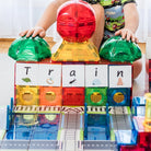 TileTek Magnetic Tiles 36pc Tile Toppers (Train Pack)