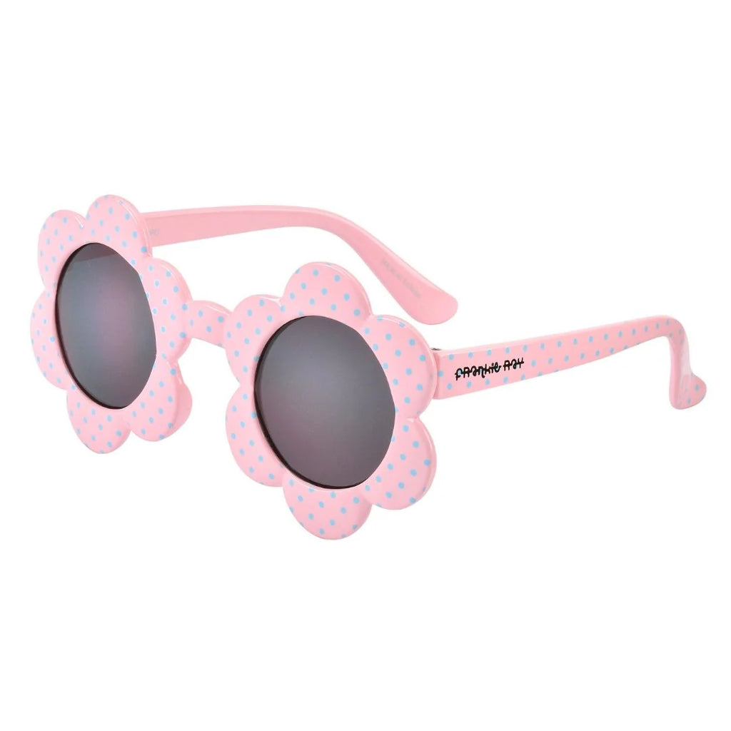Frankie Ray Daisy Toddler Sunglasses (Pink/Aqua Spot)