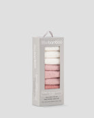 Little Linen Towelling Washcloths 10pk (Dusty Rose)
