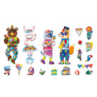 Mier Edu Travel Magnetic Puzzle (Animal Music)