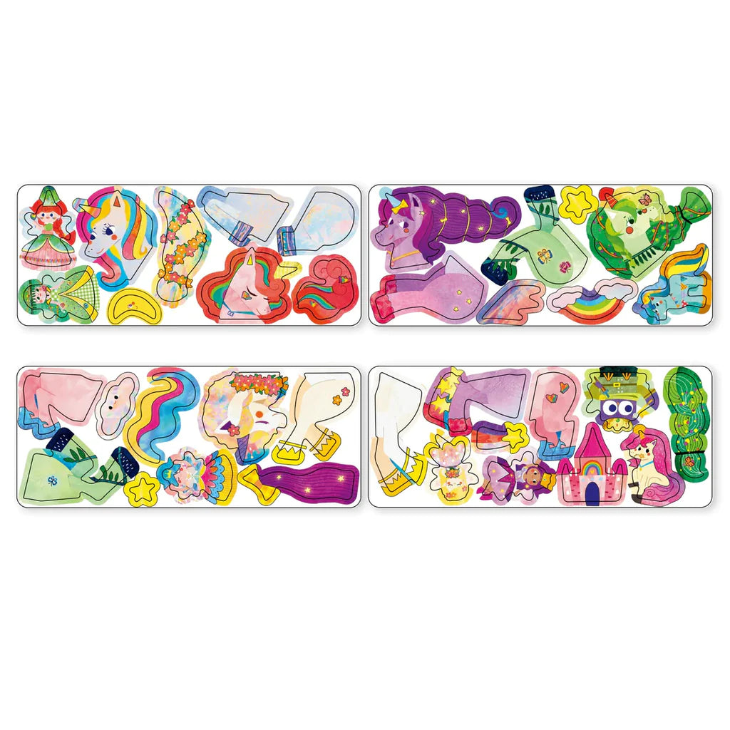 Mier Edu Travel Magnetic Puzzle (Unicorns)