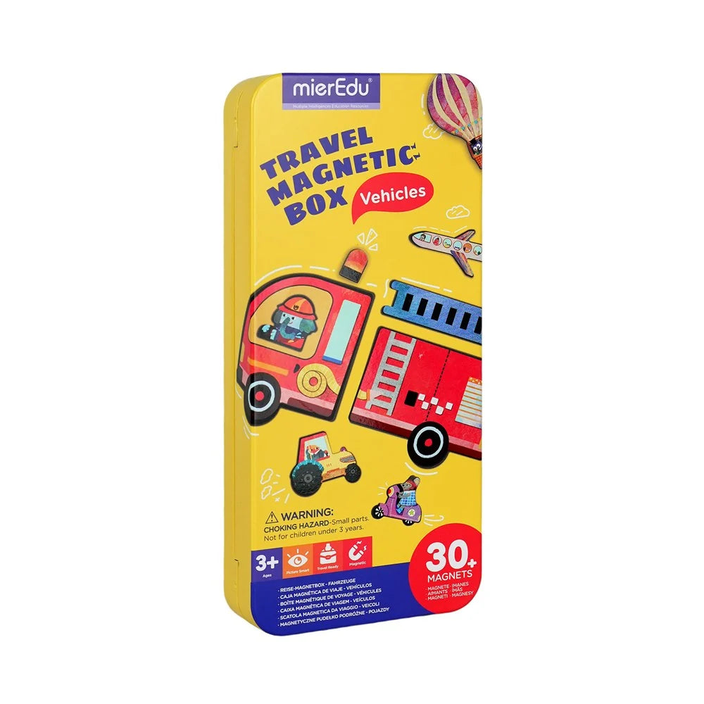 Mier Edu Travel Magnetic Puzzle (Vehicles)