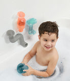 Boon Tubes Building Bath Toy (Coral/Multi)
