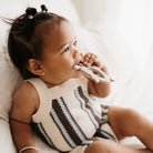 Bo & Ko Baby Polynesian Turtle Teether (Latte)
