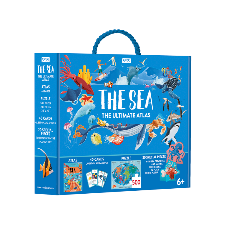Sassi The Ultimate Atlas & Puzzle Set (The Sea)