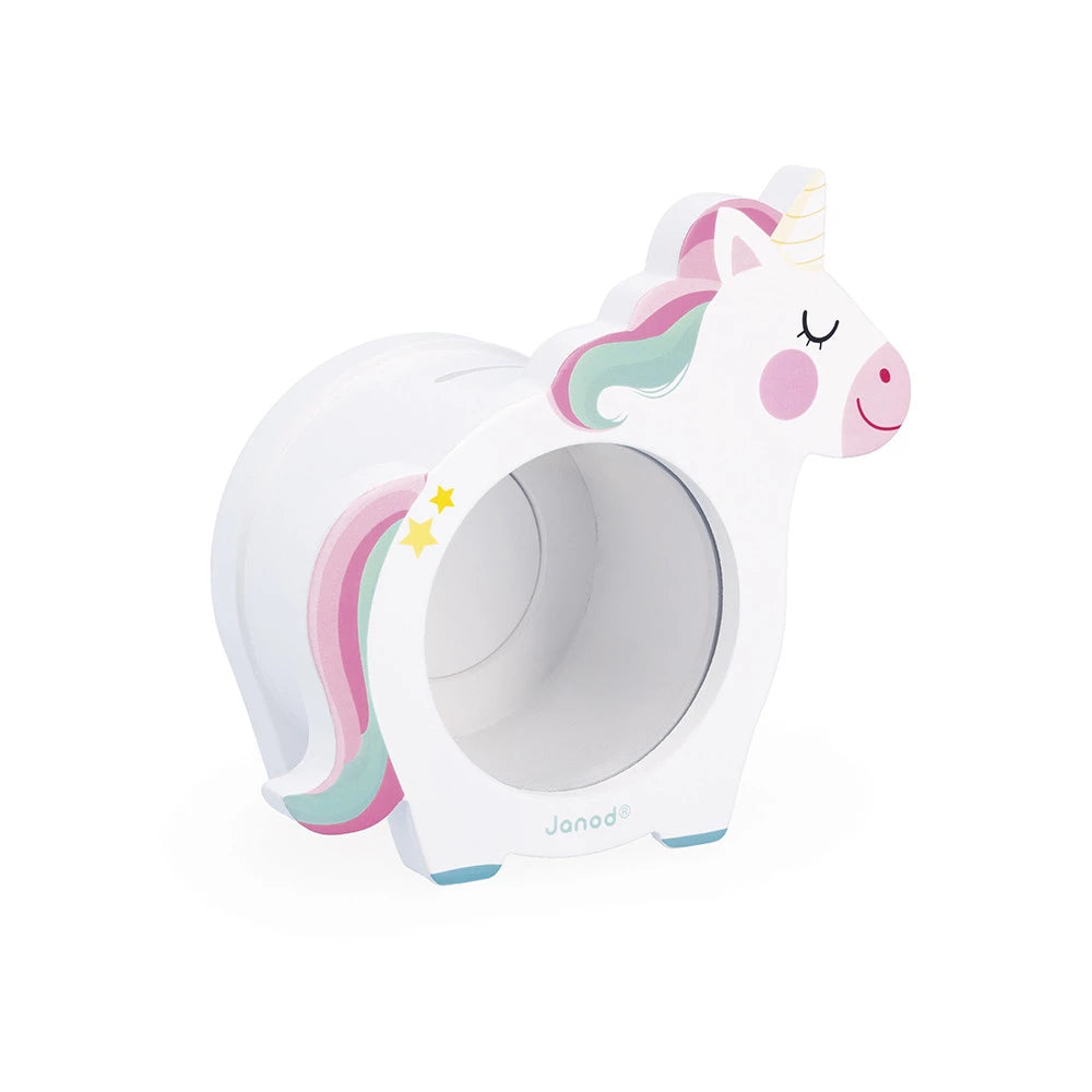 Janod Money Box (Unicorn)