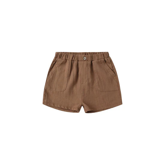Quincy Mae Utility Shorts (Cedar)