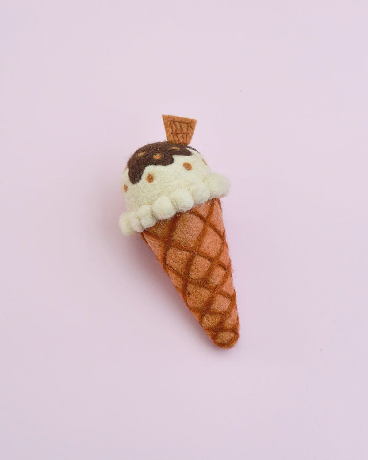 Tara Treasures Felt Vanilla Chocolate Fudge Ice Cream
