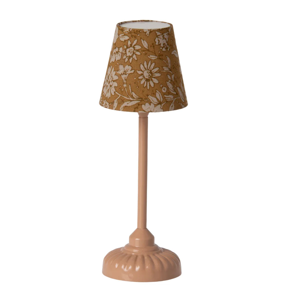 Maileg Vintage Floor Lamp Mouse (Dark Powder)