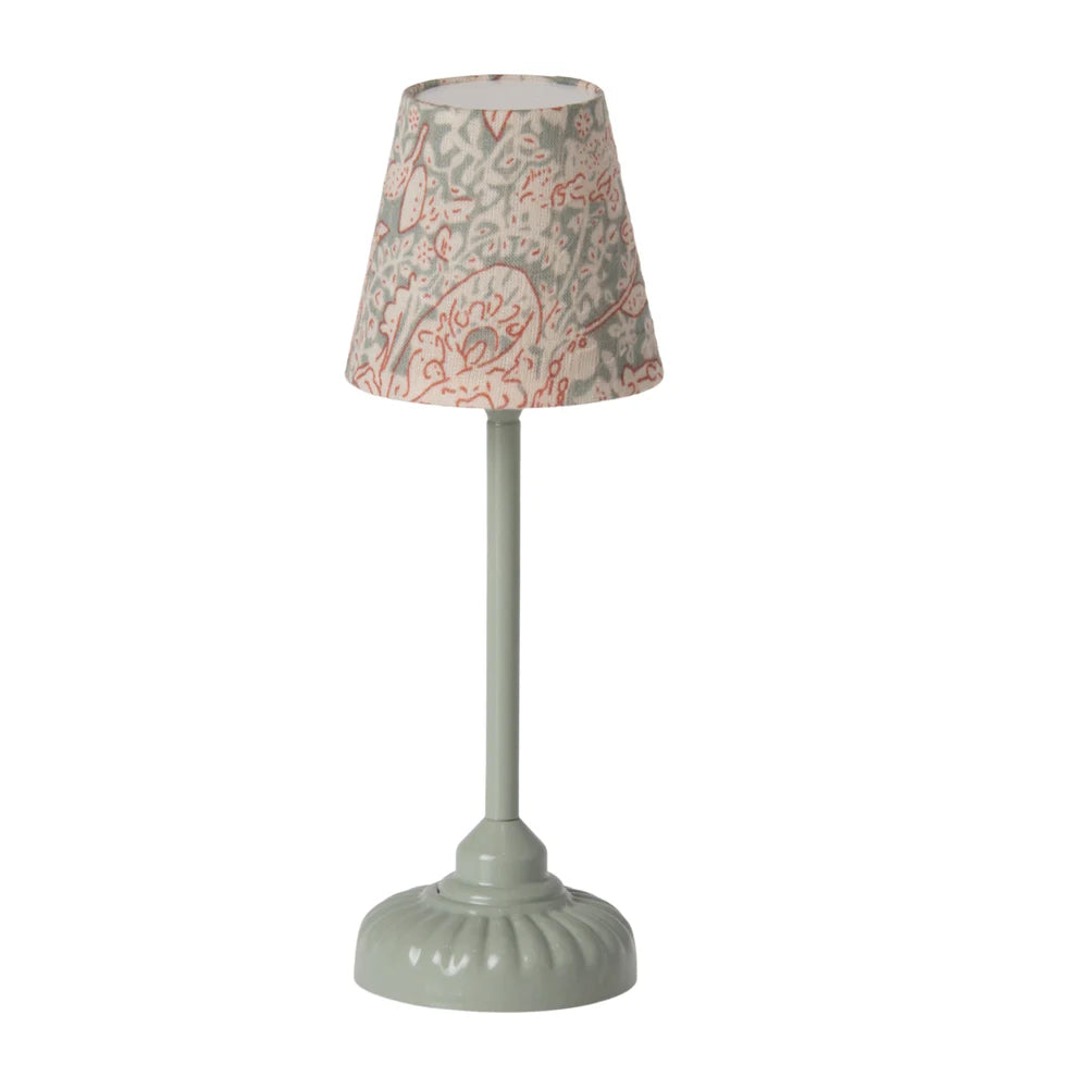 Maileg Vintage Floor Lamp Mouse (Mint)