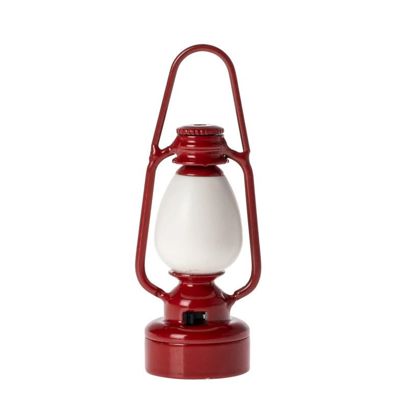 Maileg Vintage Lantern Mouse (Red)